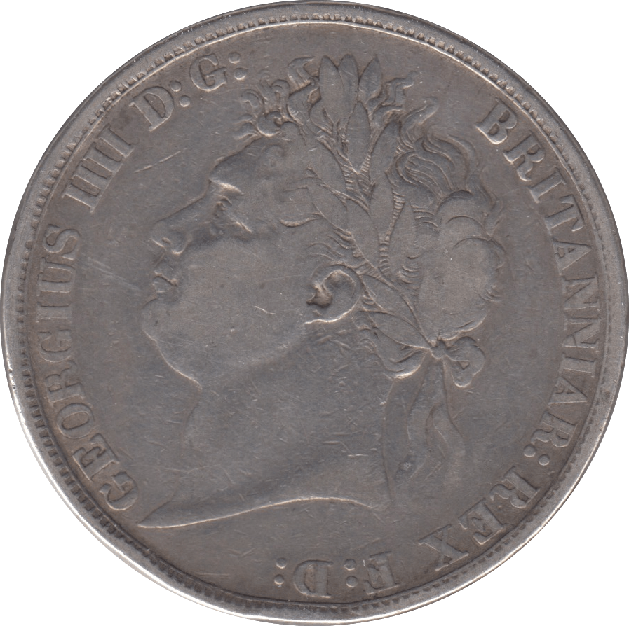 1822 CROWN ( FINE ) TERTIO - Crown - Cambridgeshire Coins