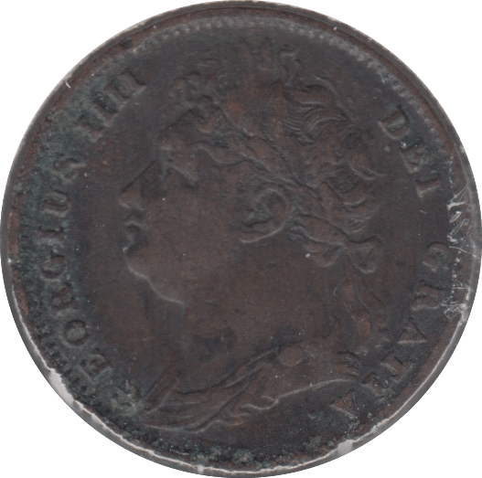 1822 FARTHING ( FINE ) 2 - Cambridgeshire Coins