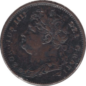 1822 FARTHING ( VF ) 3 - Cambridgeshire Coins