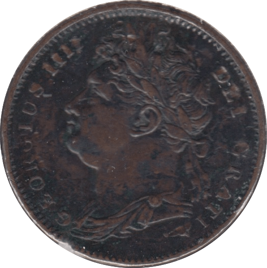 1822 FARTHING ( VF ) 3 - Cambridgeshire Coins