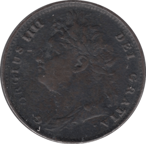 1822 FARTHING ( VF ) - Farthing - Cambridgeshire Coins