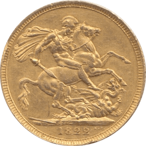 1822 GOLD SOVEREIGN ( EF ) - Sovereign - Cambridgeshire Coins