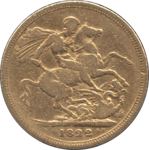 1822 GOLD SOVEREIGN ( FINE ) - Sovereign - Cambridgeshire Coins