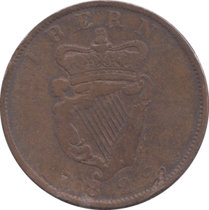 1822 IRELAND PENNY - WORLD COINS - Cambridgeshire Coins