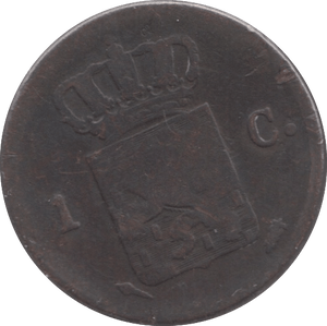 1822 ONE CENT NETHERLANDS - WORLD COINS - Cambridgeshire Coins