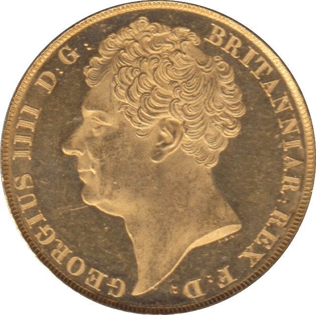 1823 GOLD DOUBLE SOVEREIGN ( UNC ) - Double Sovereign - Cambridgeshire Coins