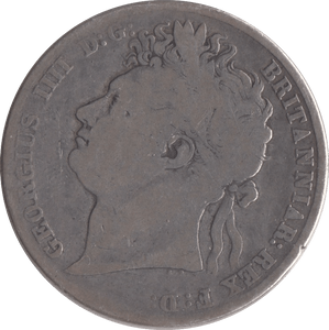1823 HALFCROWN ( FAIR ) - Halfcrown - Cambridgeshire Coins