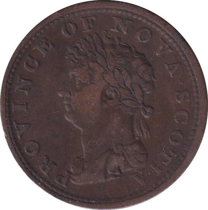 1823 HALFPENNY TOKEN NOVA SCOTIA - WORLD COINS - Cambridgeshire Coins