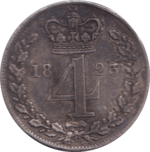 1823 MAUNDY FOURPENCE ( GF ) - Maundy Coins - Cambridgeshire Coins
