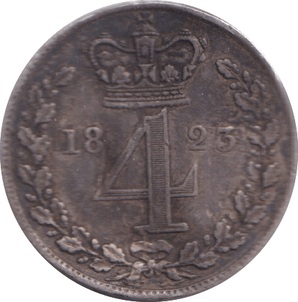 1823 MAUNDY FOURPENCE ( GF ) - Maundy Coins - Cambridgeshire Coins