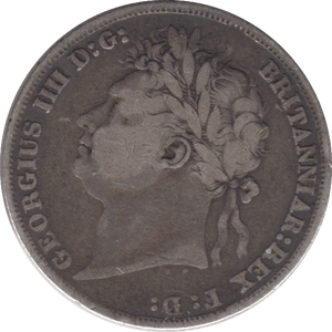 1824 SHILLING ( FINE ) - Shilling - Cambridgeshire Coins
