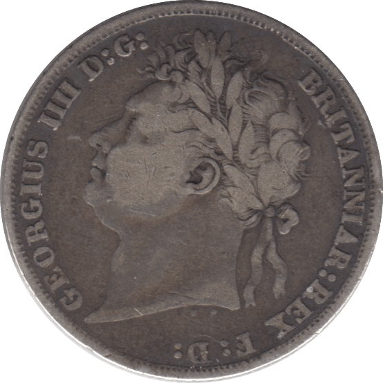 1824 SHILLING ( FINE ) - Shilling - Cambridgeshire Coins