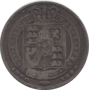 1824 SHILLING ( FINE ) - Shilling - Cambridgeshire Coins