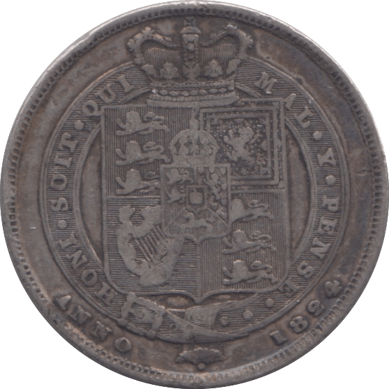 1824 SHILLING ( VF ) - Shilling - Cambridgeshire Coins