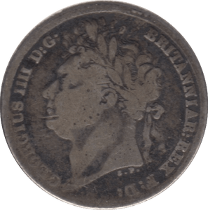 1824 SIXPENCE ( FINE ) - Sixpence - Cambridgeshire Coins