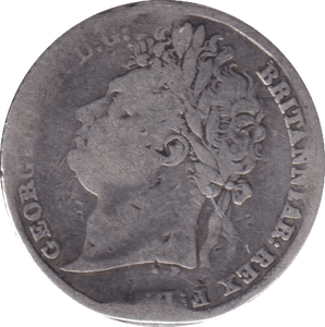 1824 SIXPENCE ( NF ) - sixpence - Cambridgeshire Coins