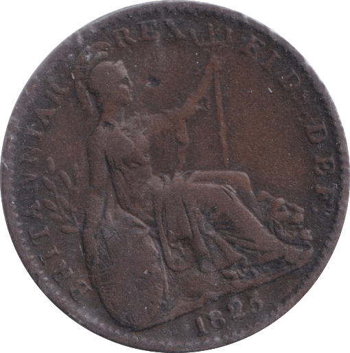 1825 FARTHING ( GF ) - Farthing - Cambridgeshire Coins
