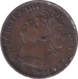 1825 FARTHING ( GF ) - Farthing - Cambridgeshire Coins