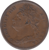 1825 FARTHING ( VF ) 2 - Farthing - Cambridgeshire Coins