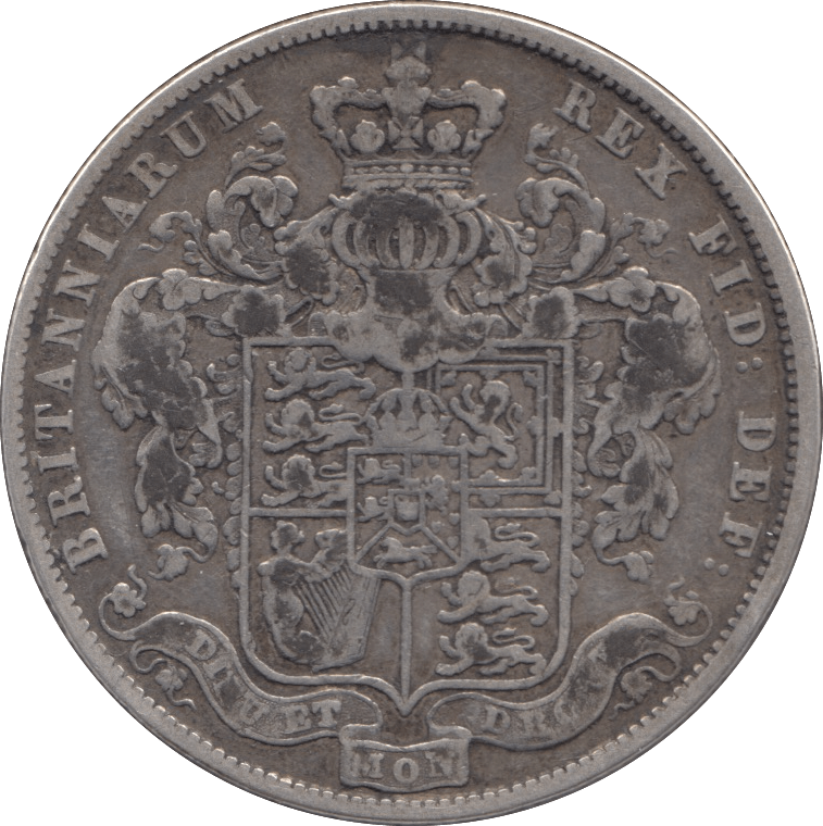 1825 HALFCROWN ( F ) - Halfcrown - Cambridgeshire Coins