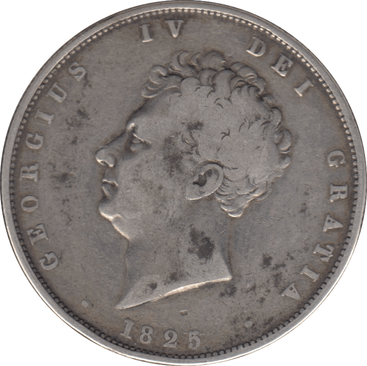 1825 HALFCROWN ( F ) - Halfcrown - Cambridgeshire Coins
