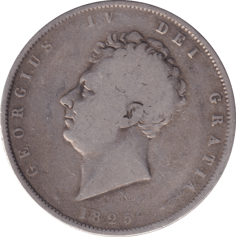 1825 HALFCROWN ( FINE ) - halfcrown - Cambridgeshire Coins