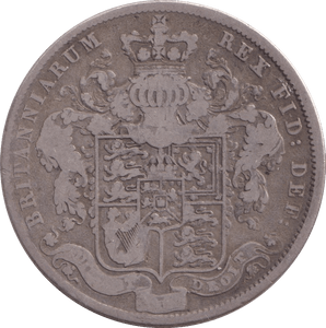 1825 HALFCROWN ( FINE ) - halfcrown - Cambridgeshire Coins