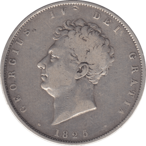 1825 HALFCROWN ( FINE ) - Halfcrown - Cambridgeshire Coins