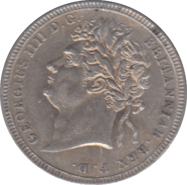 1825 MAUNDY THREEPENCE ( EF ) - Maundy Coins - Cambridgeshire Coins