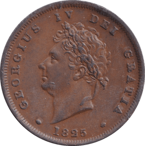 1825 PENNY ( EF ) - Penny - Cambridgeshire Coins