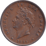 1825 PENNY ( EF ) - Penny - Cambridgeshire Coins