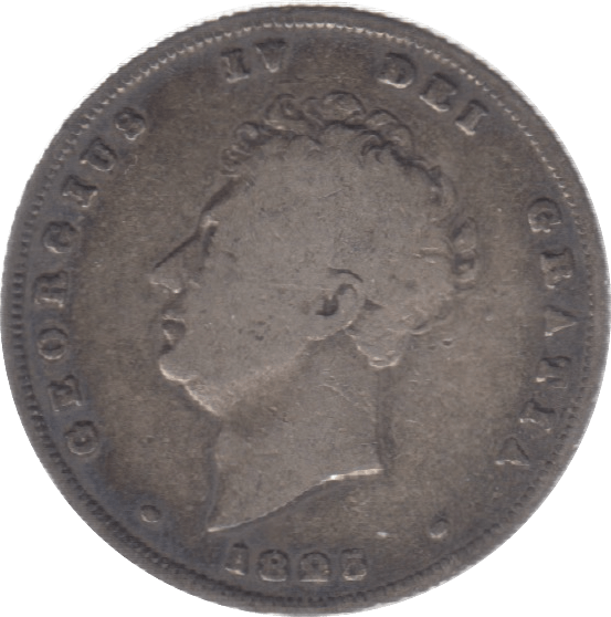 1825 SHILLING ( FINE ) 13 - Shilling - Cambridgeshire Coins