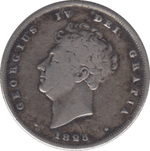 1825 SILVER ONE SHILLING ( FINE ) - Shilling - Cambridgeshire Coins