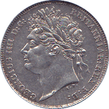 1825 SIXPENCE ( AUNC ) - Sixpence - Cambridgeshire Coins