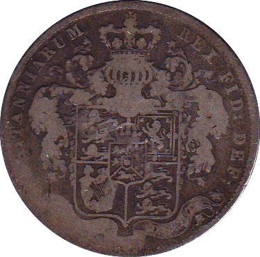 1825 HALFCROWN ( FAIR ) - HALFCROWN - Cambridgeshire Coins