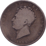 1825 HALFCROWN ( FAIR ) - HALFCROWN - Cambridgeshire Coins