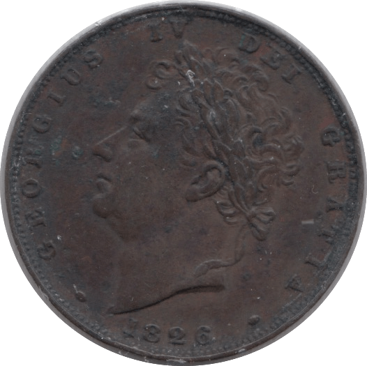 1826 FARTHING ( AEF ) - Cambridgeshire Coins