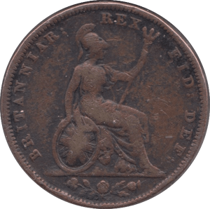 1826 FARTHING ( FINE ) - Cambridgeshire Coins