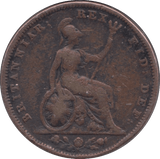 1826 FARTHING ( FINE ) - Cambridgeshire Coins