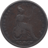 1826 FARTHING ( FINE ) - Farthing - Cambridgeshire Coins