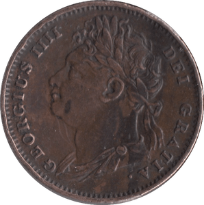 1826 FARTHING ( GVF ) - Farthing - Cambridgeshire Coins