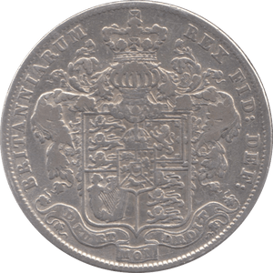 1826 HALFCROWN ( FINE ) 6 - Halfcrown - Cambridgeshire Coins