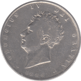 1826 HALFCROWN ( FINE ) 6 - Halfcrown - Cambridgeshire Coins