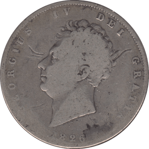 1826 HALFCROWN ( FINE ) - Halfcrown - Cambridgeshire Coins