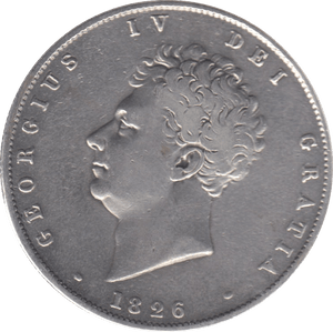 1826 HALFCROWN ( VF ) 6 - Halfcrown - Cambridgeshire Coins