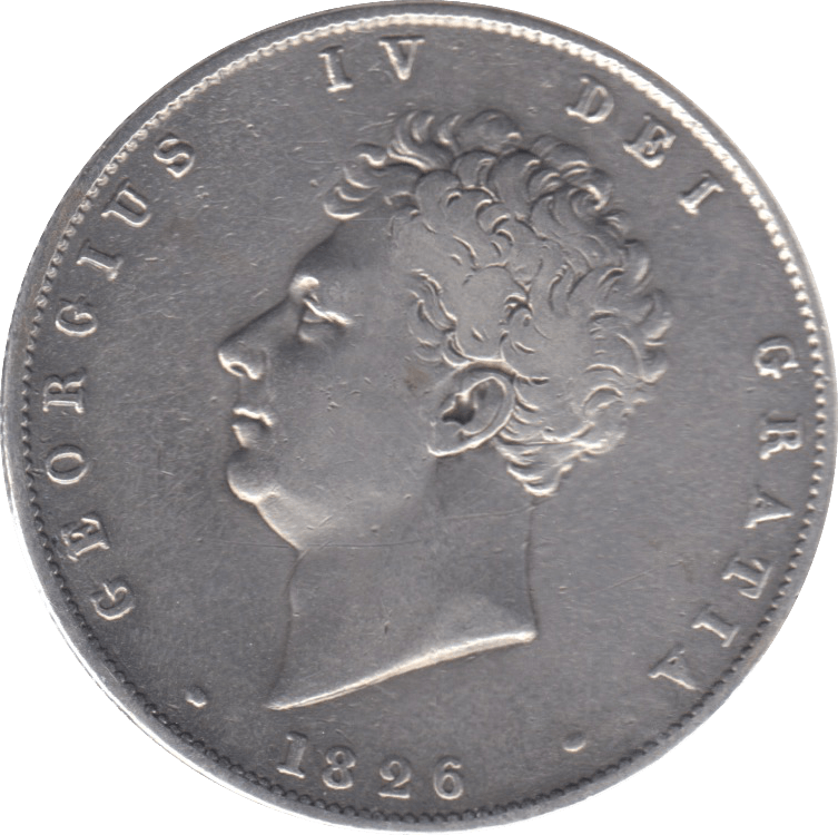 1826 HALFCROWN ( VF ) 6 - Halfcrown - Cambridgeshire Coins