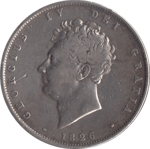 1826 HALFCROWN ( VF ) - Halfcrown - Cambridgeshire Coins