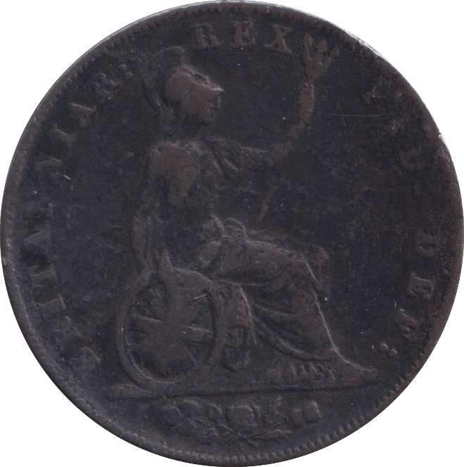 1826 HALFPENNY ( FINE ) - Halfpenny - Cambridgeshire Coins