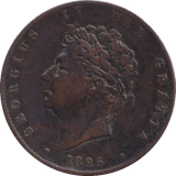 1826 HALFPENNY ( GF ) - Halfpenny - Cambridgeshire Coins