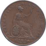 1826 HALFPENNY ( GVF ) 2 - Halfpenny - Cambridgeshire Coins